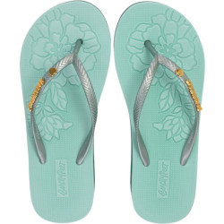 Beachyfeet Teenslipper dames sleehak bethina