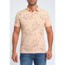 Gabbiano Heren polo 234533 972 soft peach