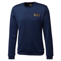 EA7 Trui sweater w23 navy xiii blau